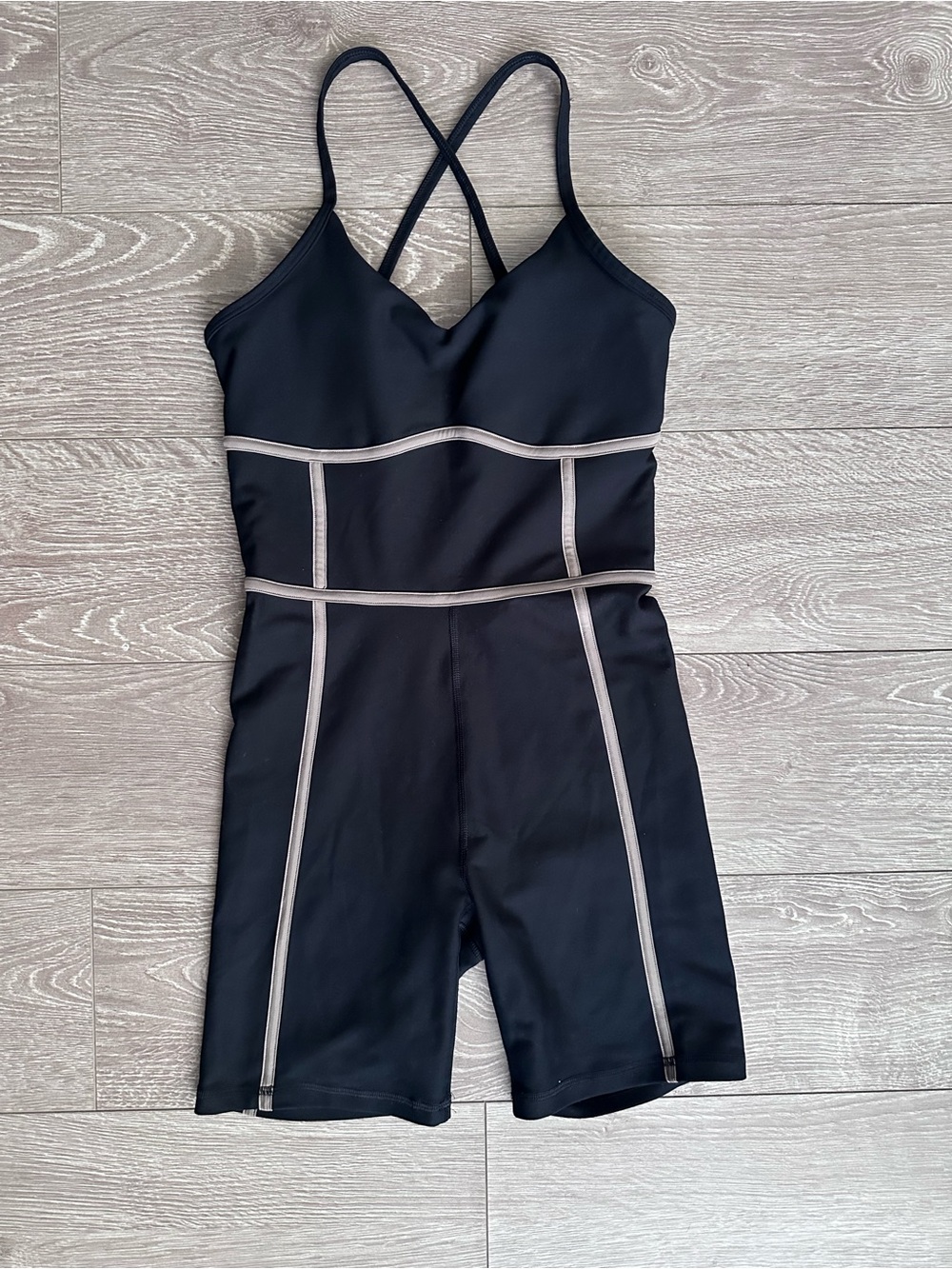 YPB SculptLUX Romper black taupe
